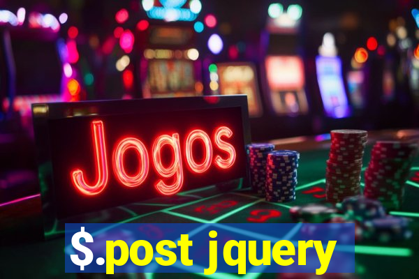 $.post jquery